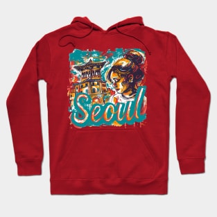 Seoul Retro South Korea t-shirt Hoodie